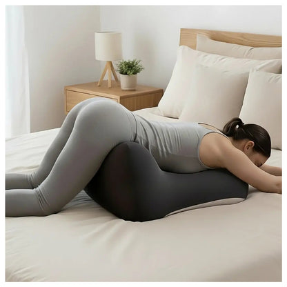 Lower Back Pain Relief Pillow – Ergonomic Memory Foam Support Cushion (Pakistan)