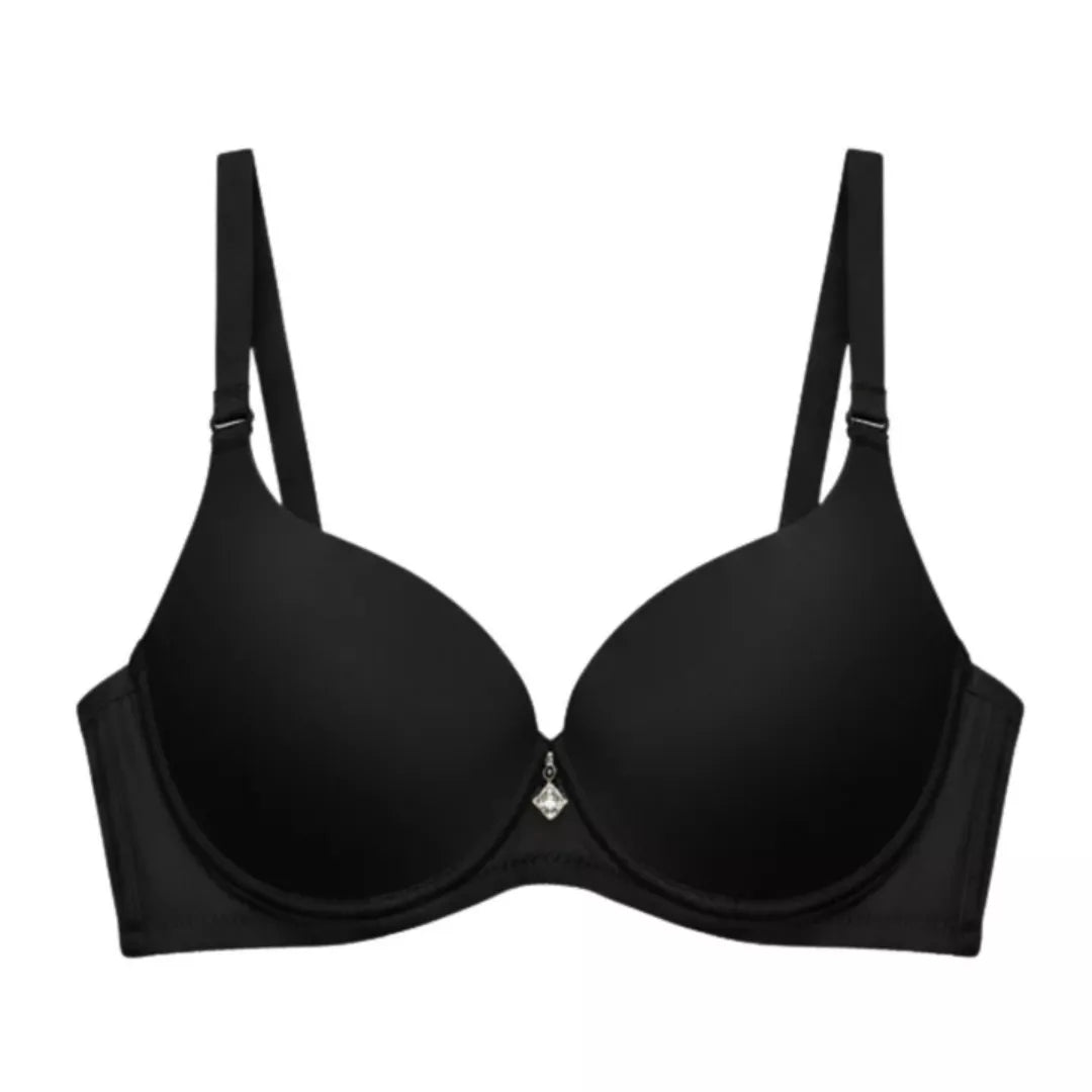 Women’s Silvyn Black Padded Wired Bra – Premium Support & Shape