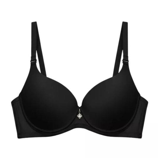 Women’s Silvyn Black Padded Wired Bra – Premium Support & Shape