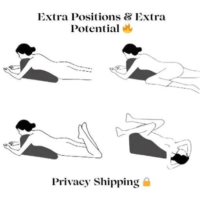 Lower Back Pain Relief Pillow – Ergonomic Memory Foam Support Cushion (Pakistan)