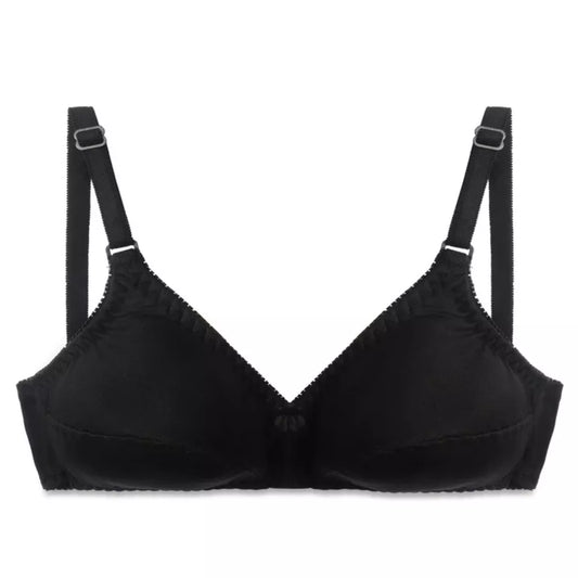 Women’s Ample Single Padded Casual Wireless Bra – Soft Everyday Comfort