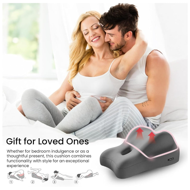 Lower Back Pain Relief Pillow – Ergonomic Memory Foam Support Cushion (Pakistan)