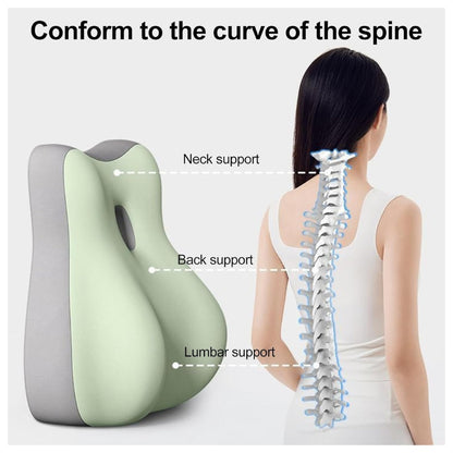 Lower Back Pain Relief Pillow – Ergonomic Memory Foam Support Cushion (Pakistan)