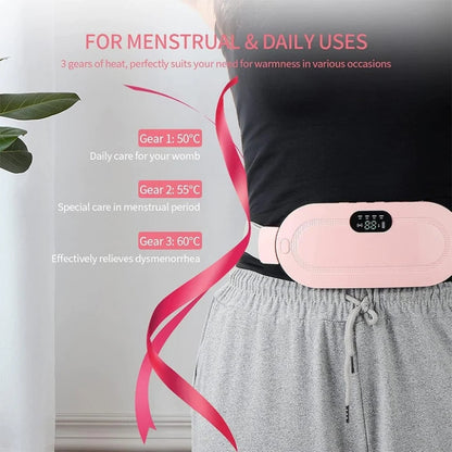 Rechargeable Electric Heating Pad Period Cramp Belt – Dard Se Fori Relief