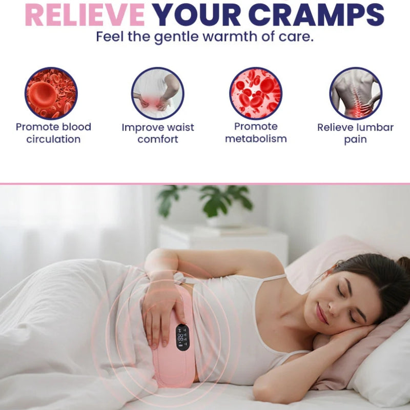 Rechargeable Electric Heating Pad Period Cramp Belt – Dard Se Fori Relief