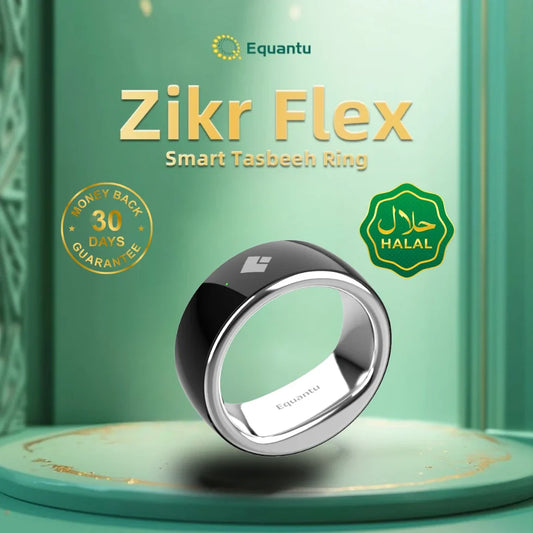 Islamic Smart Zikr Ring with Digital Counter – QB708